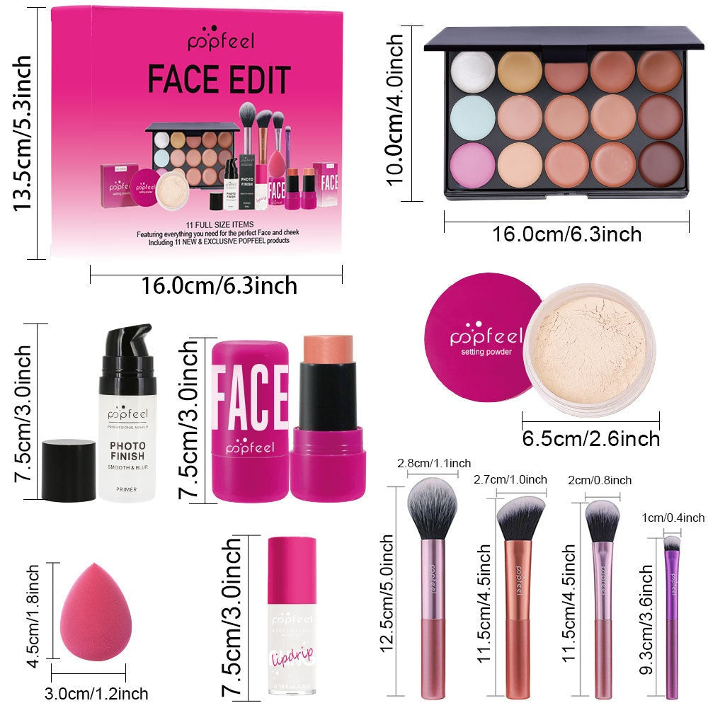 Popfeel Makeup Set Eye And Face Kit